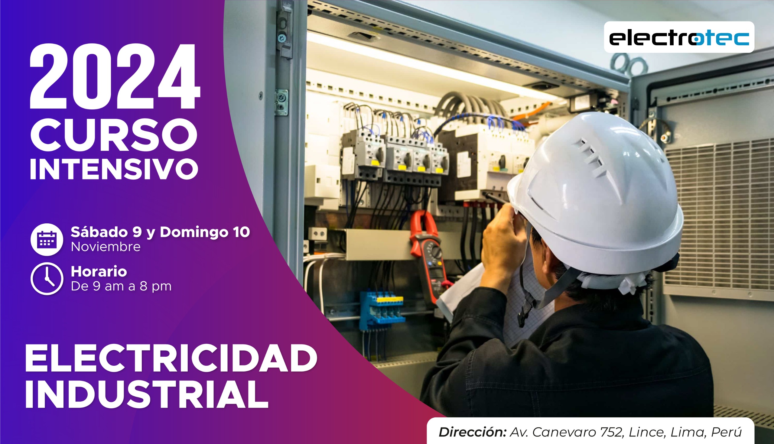  ELECTRICIDAD INDUSTRIAL PRESENCIAL INTENSIVO