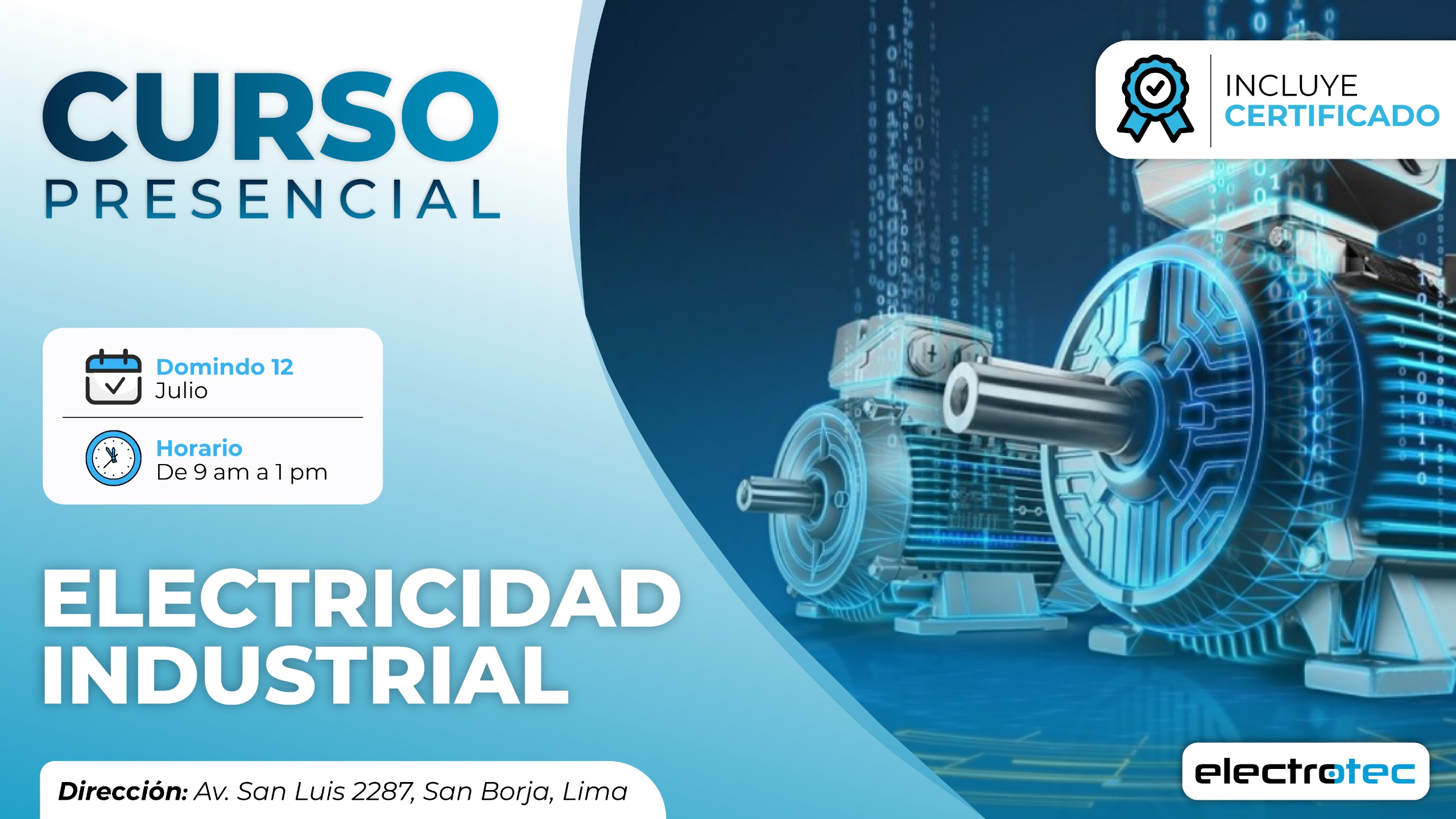  ELECTRICIDAD INDUSTRIAL PRESENCIAL