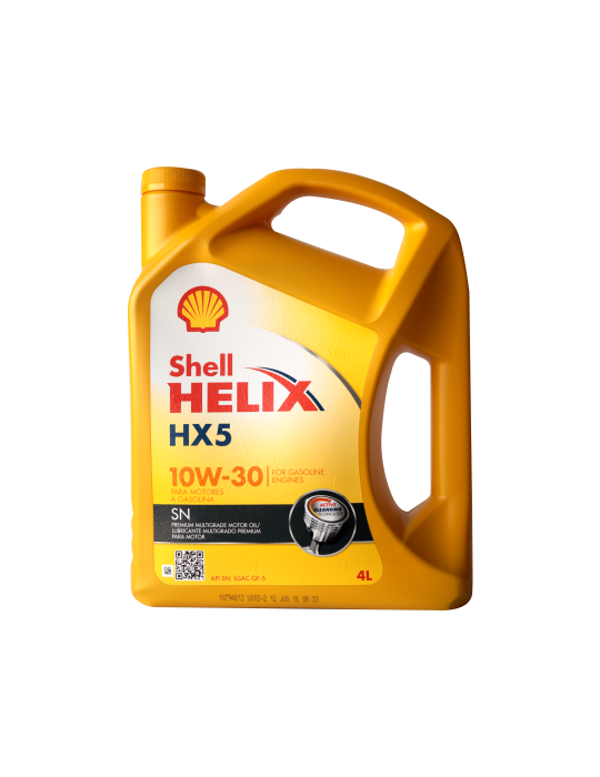 SHELL HELIX SUPER HX5 10W-30 SN 4LTS